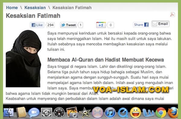 Lelucon Murtadin Fatimah-1: Wudhu & Bersuci Mengakibatkan Frustasi?