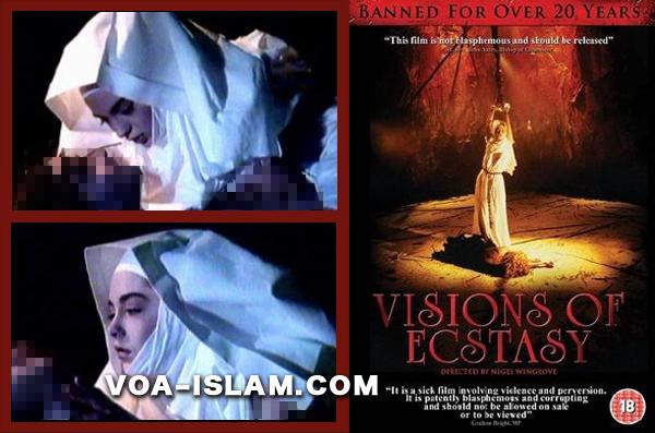 Hmm..!! Film Yesus Dirayu Suster Katolik di Atas Salib Beredar Khusus Dewasa