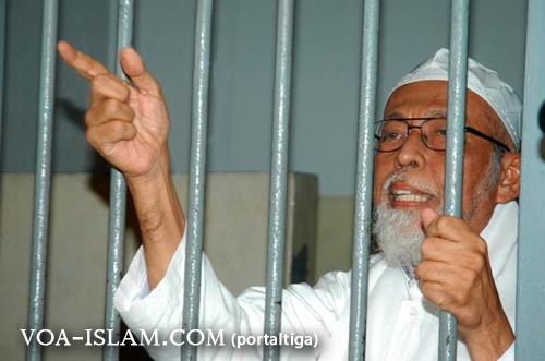 Gagas Negara Islam, BNPT Tuding Ustadz Ba'asyir Radikal & Provokator