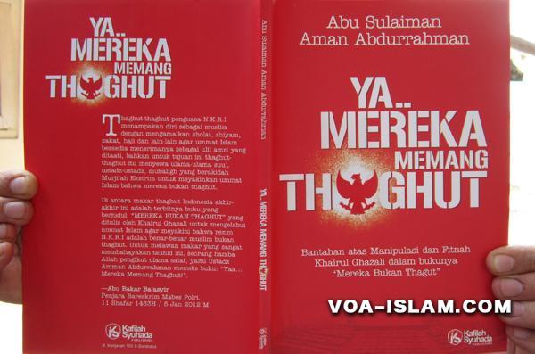 Ust. Ba'asyir Imbau Umat Islam Hadiri Bedah Buku Mereka Memang Thaghut