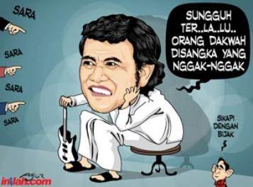 Panwaslu Jangan Lebay, Lebih-lebihkan Kasus Rhoma Irama