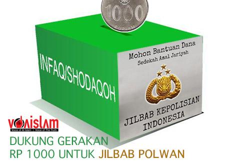 MUI Ajak Dukung Gerakan Rp 1000 Untuk Jilbab Polwan!