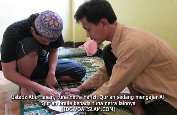 Abu Hasan, Tuna Netra Hafal Qur'an: Kerahkan Harta & Jiwa Bela Nabi!