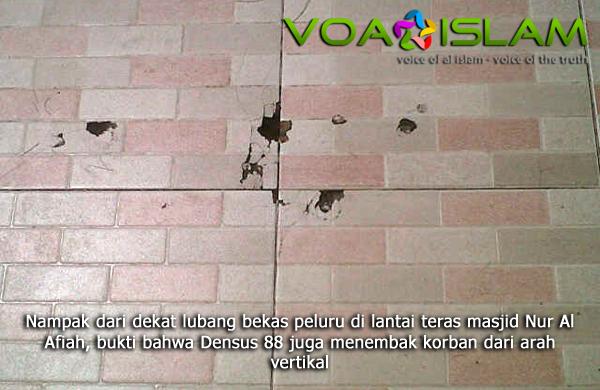 Laporan CIIA: Densus 88 Tembak Korban di Teras Masjid Secara Vertikal