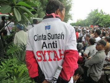 Kaos ''Cinta Sunah Anti Syi'ah'' Semarakkan Deklarasi KPS