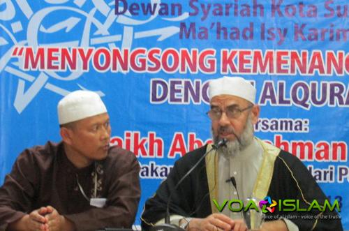 Dewan Syariah Solo Hadirkan Pakar Tahfizh Palestina