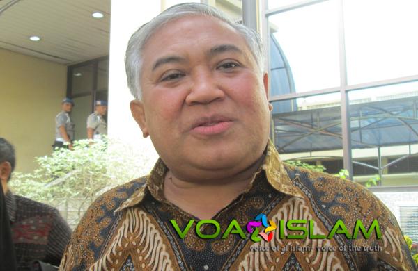 Din Syamsudin Tantang Polri Buktikan Keaslian Video Penyiksaan