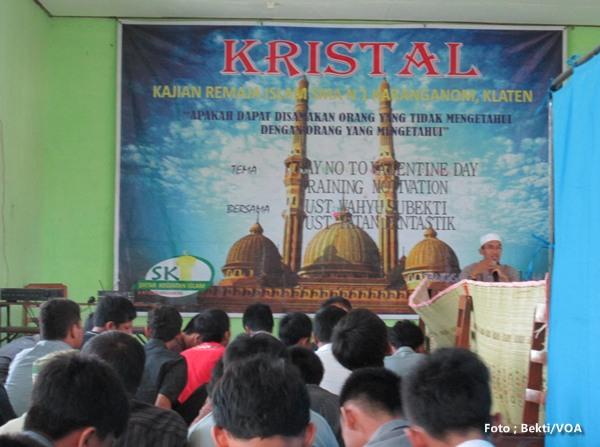 Yes, Pelajar SMA di Klaten Tolak Keburukan Valentine's Day