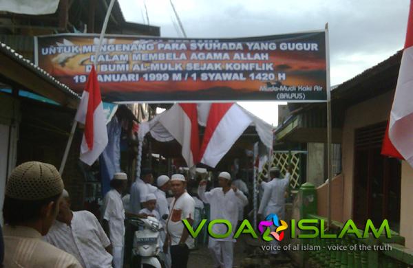 Warga Muslim Ambon Peringati Idul Fitri Berdarah Januari 1999