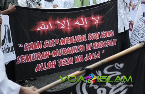 Umat Islam Tasikmalaya Tuntut Densus 88 Diqishash