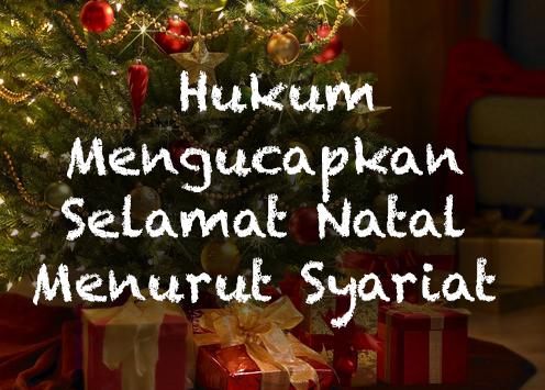 Press Release: Hukum Mengucapkan Selamat Natal Menurut Syariat 