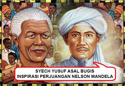 Syekh Yusuf Al-Makasari Inspirator Perlawanan Apartheid Nelson Mandela