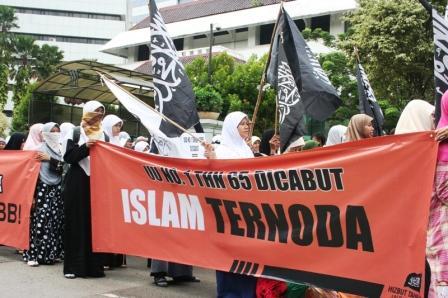 FPI: Pencabutan UU Penistaan Agama Pesanan Zionis 