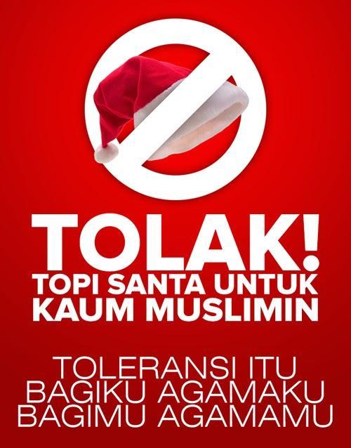 Masuk Wilayah Aqidah, Haram Hukumnya Seorang Muslim Menggunakan Atribut Natal