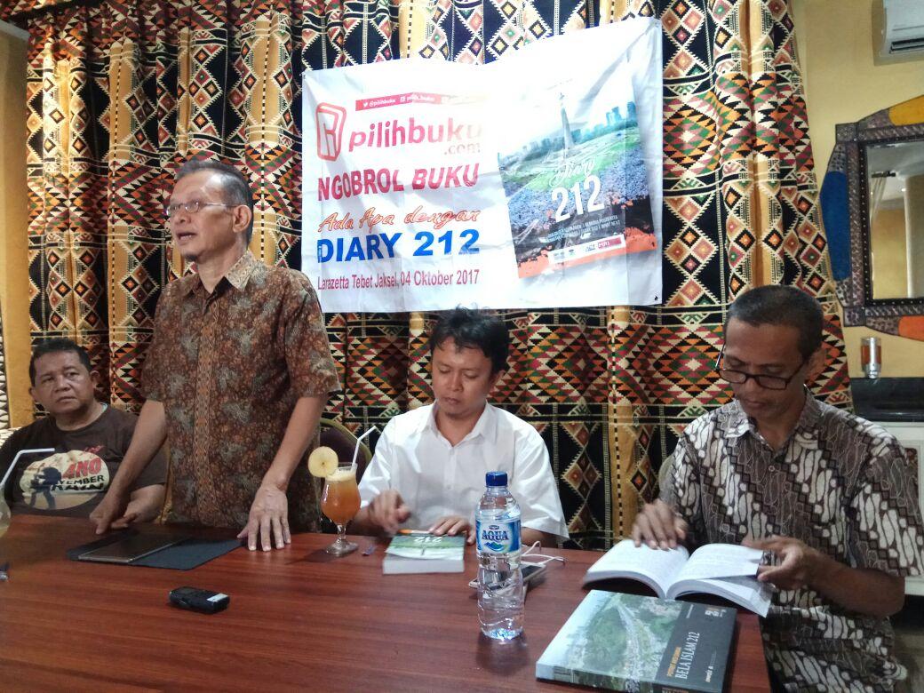 Buku Diary 212 Dijadikan Barang Bukti, Penulis Gelar Diskusi