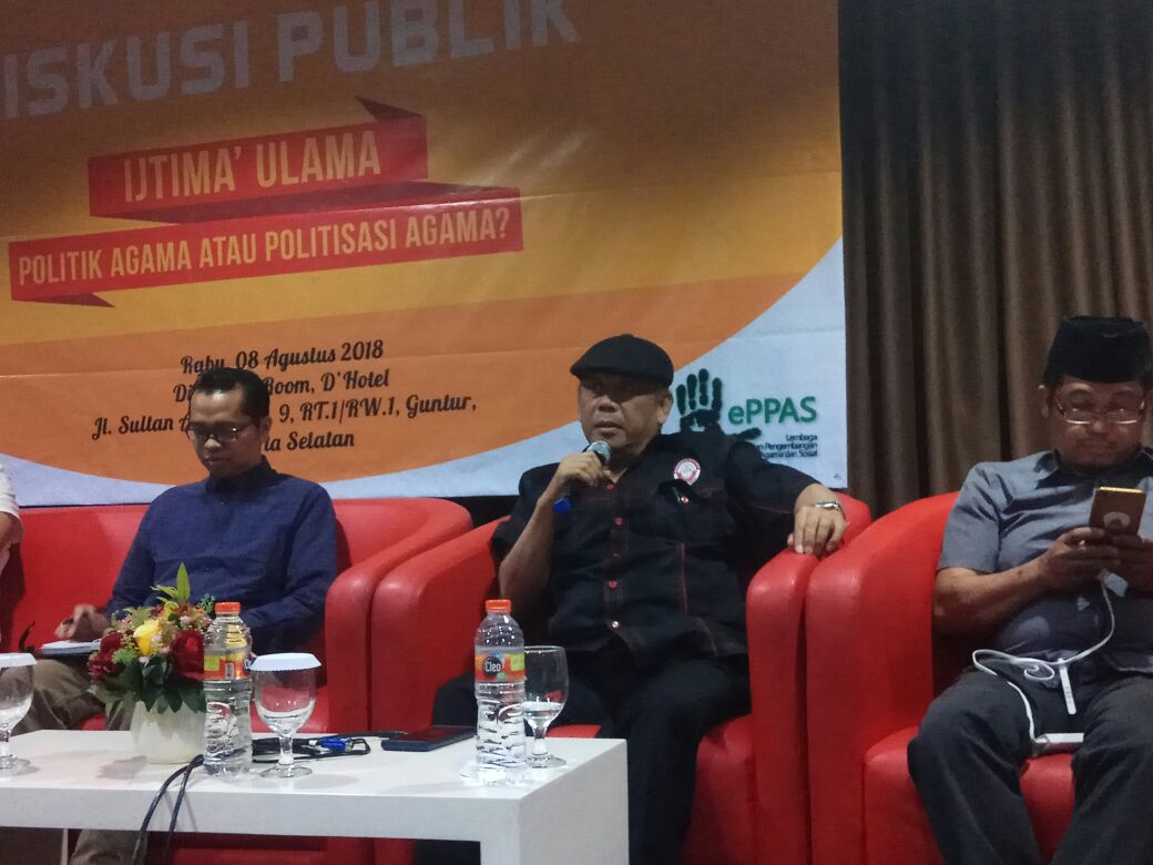 Eggi Sudjana: Dalam Dimensi Jihad, UAS Tak Boleh Tolak Cawapres