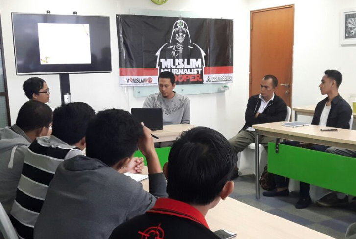 Voa-Islam Gelar Training Muslim Journalist Trooper, Jurnalis Video Jaman Now