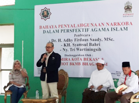 Adhy Firdaus Gelar Sarasehan Bahaya Penyalahgunaan Narkoba Perspektif Islam 