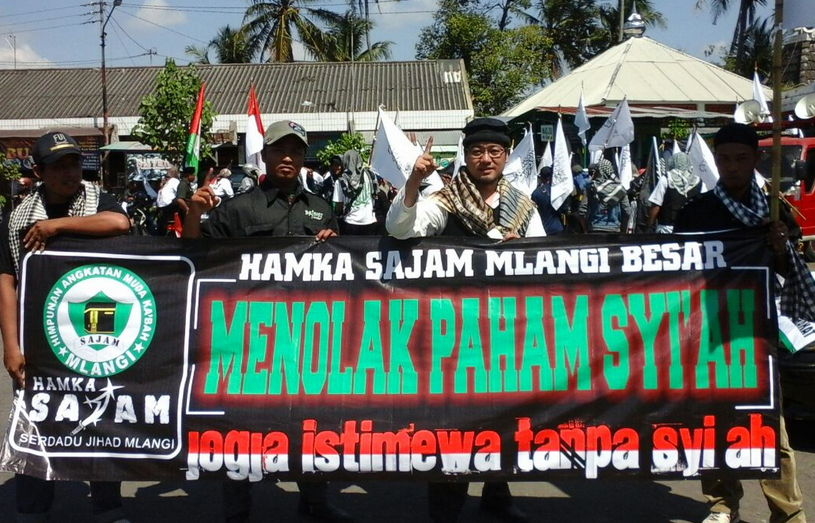 Foto: Meski Dilarang, Acara Parade Tauhid Magelang Tetap Digelar dan Diikuti Ribuan Umat Islam