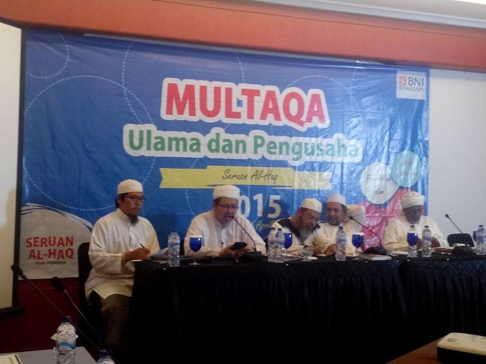 Multaqa Ulama dan Pengusaha: Jangan Hanya Berhenti di Atas Meja