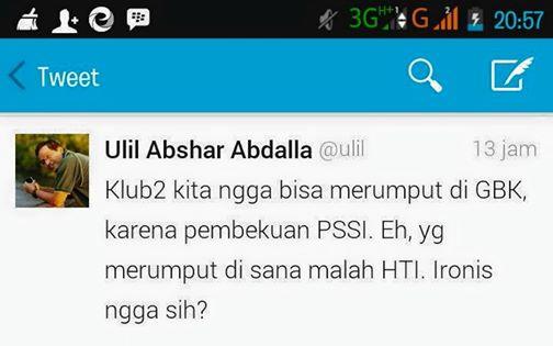 Ulil Abshar Dedengkot Liberal Meradang, Lihat Aksi Parade HTI di Senayan