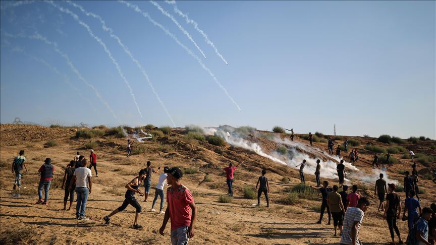 Warga Palestina Berbondong-bondong ke Pagar Gaza untuk Demo Pekanan