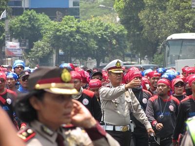 GBI Kecam Kekerasan Kepolisian Bubarkan Aksi Buruh