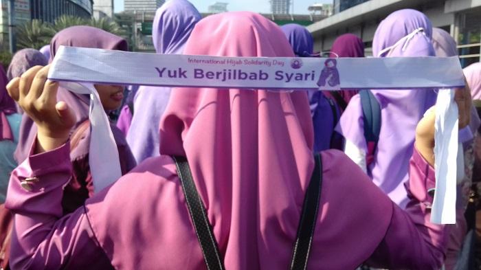 Berbagai Komunitas Kampanyekan Hijab Syari dalam Peringatan International Hijab Solidarity Day