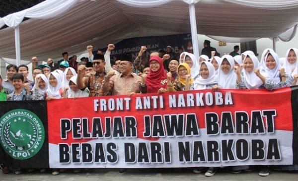 Selamatkan Generasi Muda, Aher Deklarasikan Front Anti Narkoba 