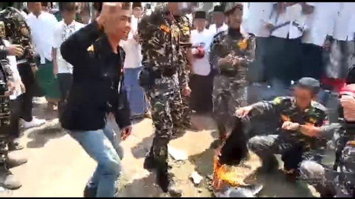 MMI: Banser Membenci HTI, Mengapa Bendera Tauhid yang Dibakar?