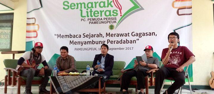 Semarak Literasi, Dr. Tiar: Struktur Masyarakat yang Mengapresiasi Penulis Persis Mesti Diciptakan