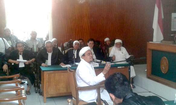 Ini Kesaksian Lengkap Habib Rizieq di Sidang PK Ustadz Ba'asyir