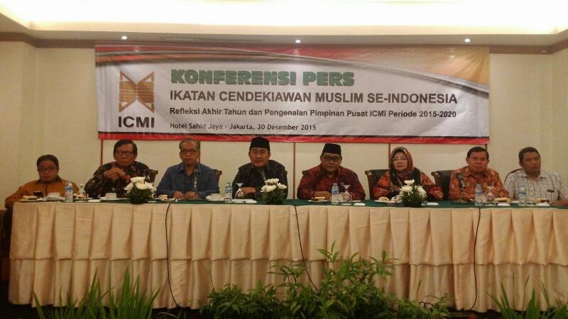 Jimly Asshidiqie Umumkan Pengurusan ICMI 2015-2020