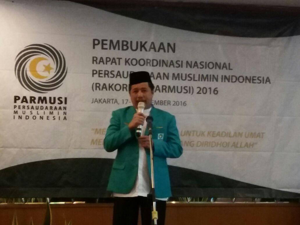 Gelar Rakornas, Parmusi Sikapi Dinamika Keumatan Kekinian