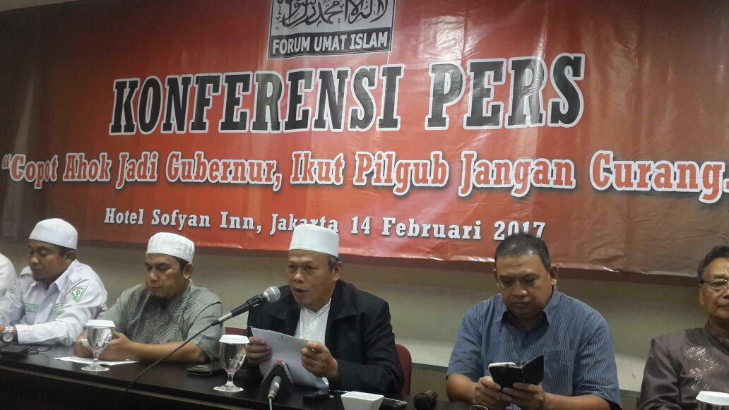 FUI Serukan Langkah-langkah Menangkan Gubernur Muslim