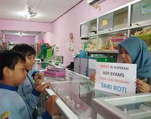 Wow, Sekolah Teladan Nasional Ini Setop Pasokan Produk Sari Roti