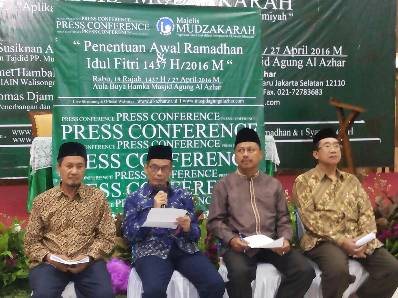 YPI Al-Azhar Tetapkan Awal Ramadhan dan 1 Syawal Seragam dengan Muhammadiyah