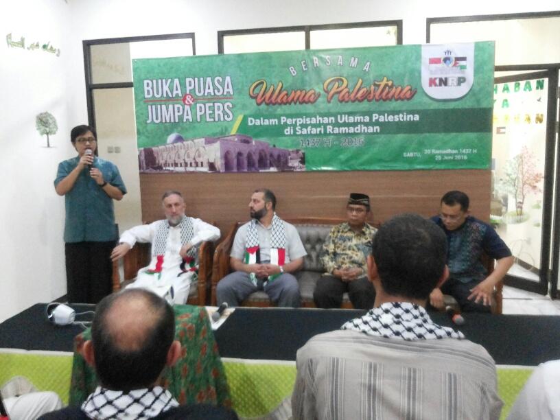 Safari Ramadhan Ulama Palestina Berakhir, Donasi yang Terkumpul Akan Disalurkan Pula ke Suriah