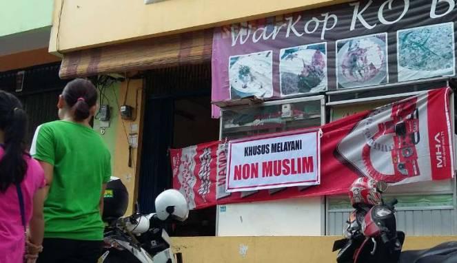 Tegakkan Perda, Satpol PP Padang Kembali Razia Warung Makan yang Buka Siang Hari Ramadhan