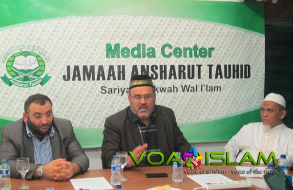 Ulama Suriah Sambangi JAT: Ustadz Ba'asyir Mujahid tak Ada Bandingnya