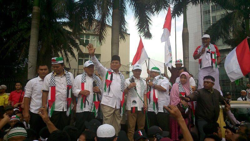 Prabowo: Kita Harus Sumbang Dana & Darah Ke Palestina. Saya Pribadi Komit Sumbang Rp 1 Milyar