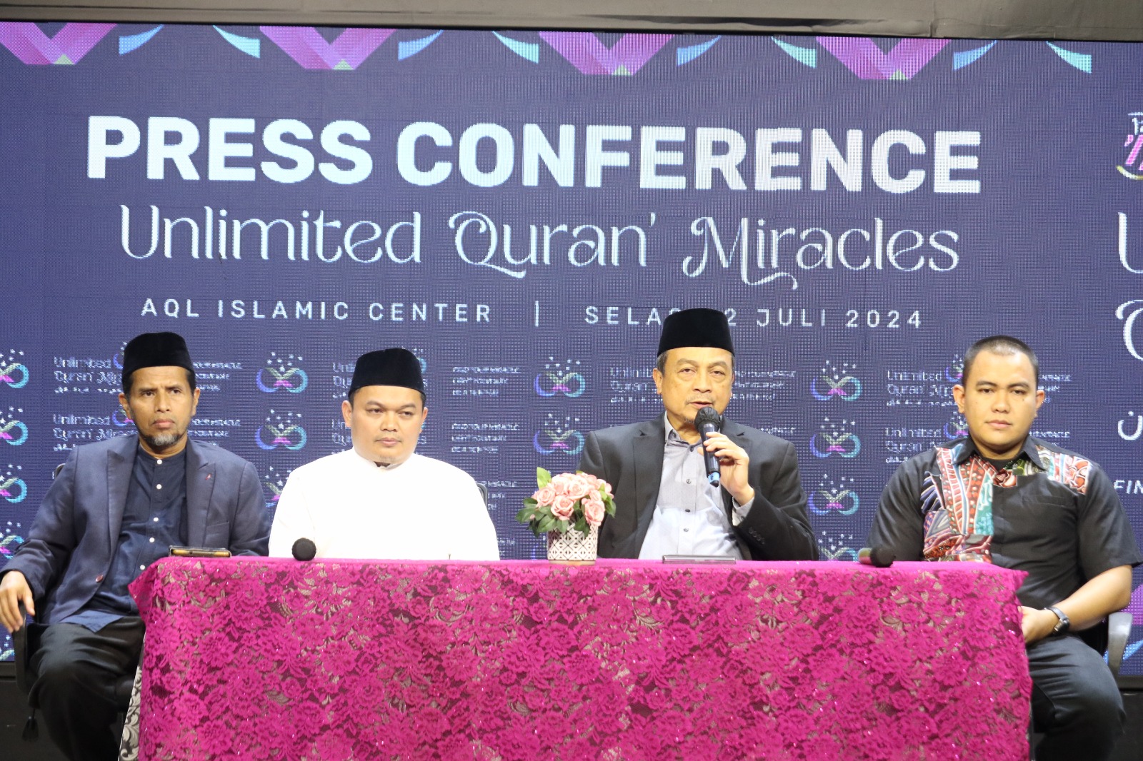 Unlimited Qur'an Miracles, Upaya Jadikan Alquran Literasi Tertinggi Jawab Persoalan Hidup