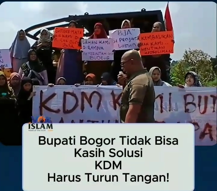 Sengketa Lahan Memanas, Warga Desa Sukaresmi Desak Dedi Mulyadi dan Bupati Bogor Turun Tangan