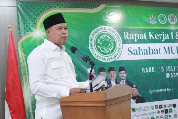 Hadiri Raker Sahabat MUI Kota Bekasi, Tri Adhianto Tegaskan Membangun Bekasi Adalah Tugas Bersama