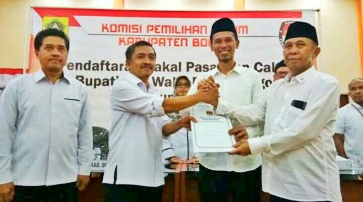 Para Ulama Dukung Calon Bupati Bogor Ade Wardhana