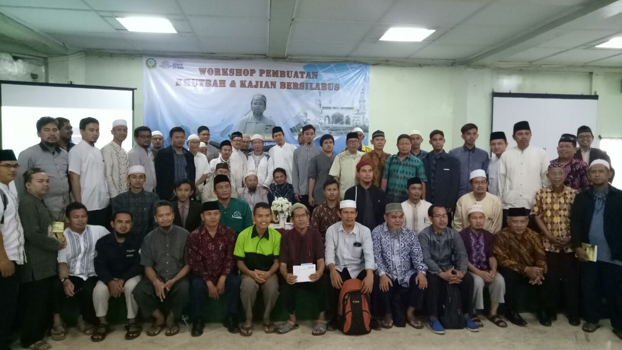 DDII Gelar Workshop Pembuatan Khutbah & Kajian Bersilabus