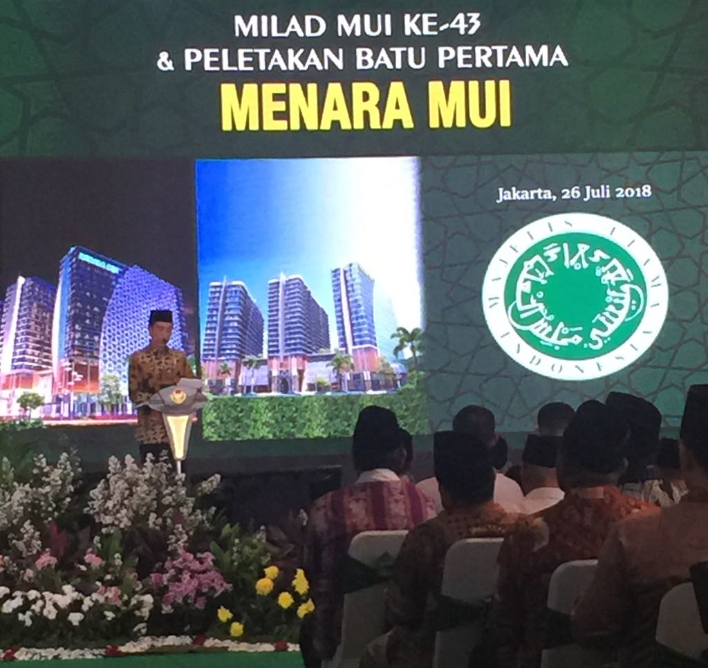 Pembangunan Menara MUI, Simbol Kemandirian Umat