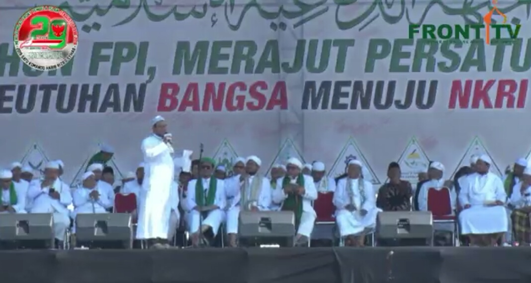 Milad ke-20, FPI Tegaskan Konsisten Perjuangkan NKRI Bersyariah