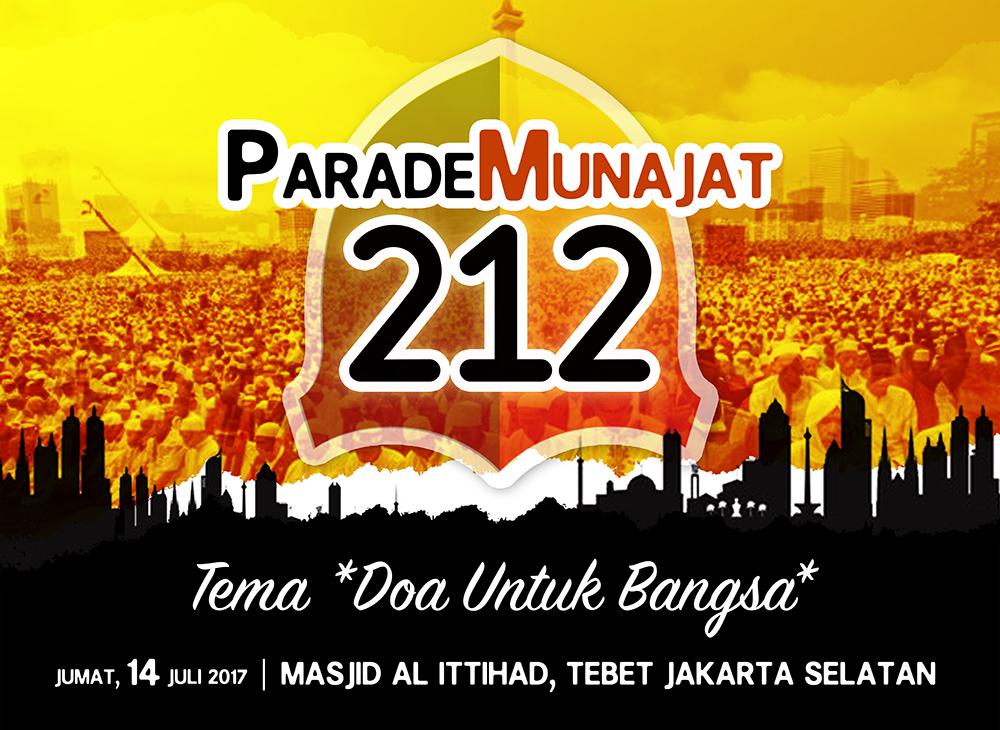 Parade Munajat 212 Gelar Doa untuk Bangsa