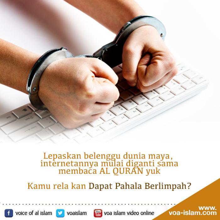 Poster Dakwah Voa-Islam Sambut Keberkahan Ramadhan 